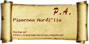 Pipernea Aurélia névjegykártya